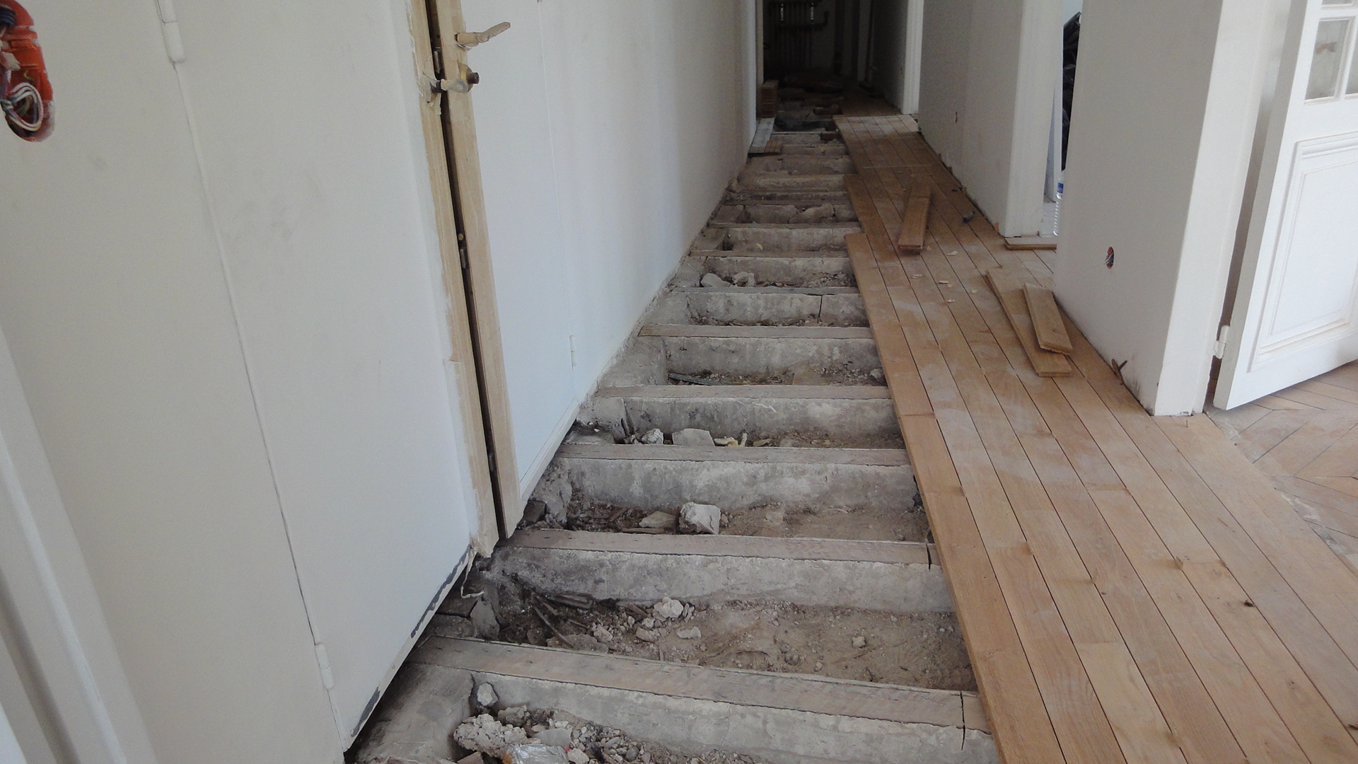 Réparation parquet à paris